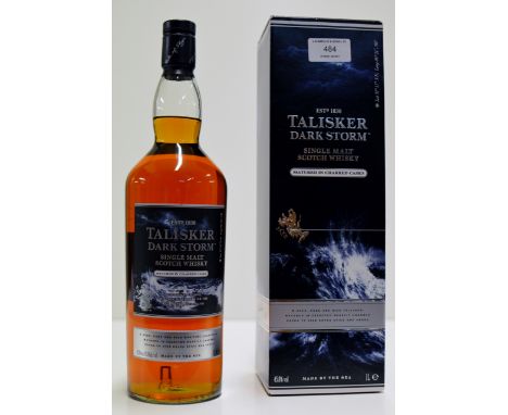 TALISKER DARK STORM SINGLE MALT SCOTCH WHISKY WITH PRESENTATION BOX - 1 LITRE, 45.8% VOL     