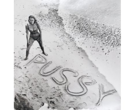 § § Terry O'Neill (1938-2019) Honor Blackman as Pussy Galore in 'Goldfinger'Gelatin silver printsigned and numbered in black 