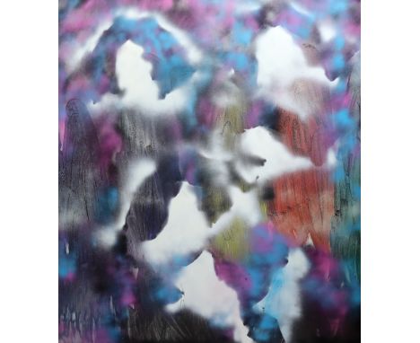 *Sidney Nolan (Australian, 1917-1992) Cloud Sceneoil on canvas183 x 161cmPlease note this lot attracts an additional import t