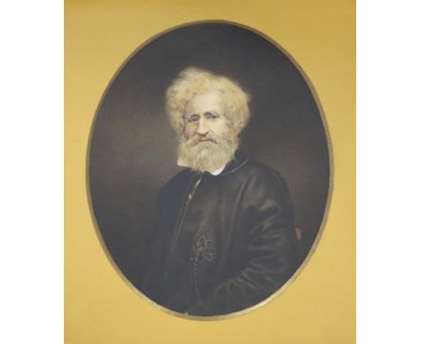 William Edward Kilburn (1818-1891),William Edward Kilburn (1818-1891), an overpainted albumen print on card of Sir William Na