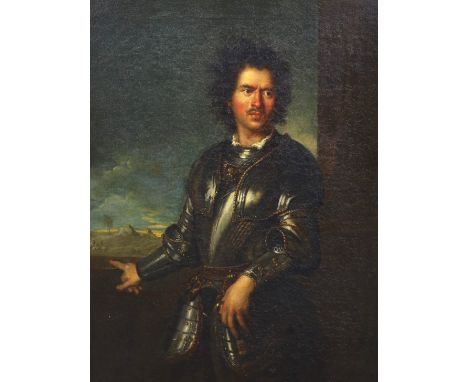 After Constantin Netscher (Dutch, 1668-1723) Portrait of Peter The Great, Tsar of Russiaoil on canvas43 x 32cm***CONDITION RE