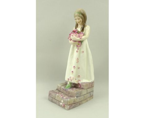 A Royal Worcester figurine 'The Bridesmaid', modelled by F G Doughty, shape number 3224, puce printed mark and script title t