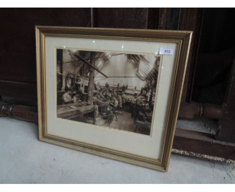 A vintage photograph, mill scene
