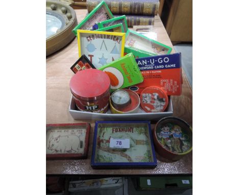 A collection of vintage dexterity games.