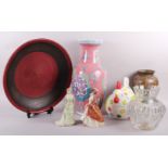 A Royal Doulton figure, "The Paisley Shawl" RN 753120, 8 1/2" high, a Coalport figure "Serenade",