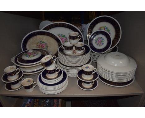 A part tea and dinner service by Solian ware Simpson potteries