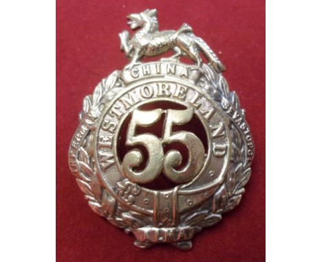 55th Westmoreland Regiment of Foot (Became the 2nd Battalion Border Regiment) Glengarry badge of the Pre-Territorial era 1874