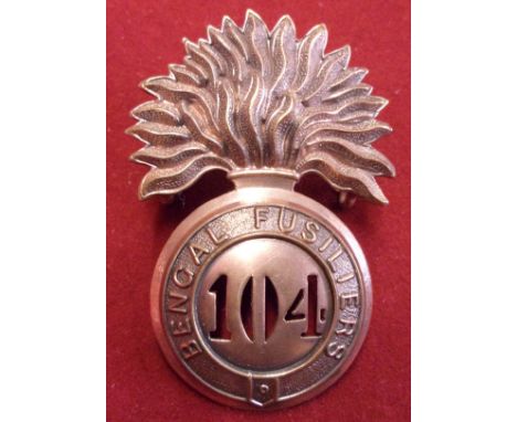 104th Bengal Fusiliers Regiment of Foot (Became 2nd Battalion Royal Munster Fusiliers) Warrant Officers Glengarry and pre-Ter