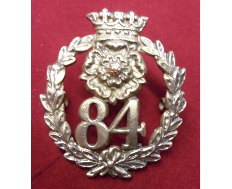 84th York's and Lancs Regiment of Foot (Became 2nd Battalion York's and Lancs) Glengarry and pre-Territorial era 1874-1881 Ba
