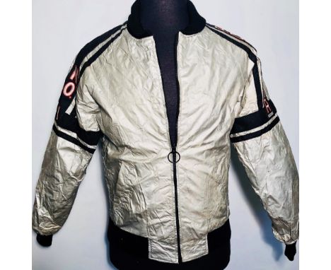 THE JAM SETTING SONS 1979 JACKET. An original 'biker' style jacket issued for the Jam's 1979 'Setting Sons' tour. Embroidered