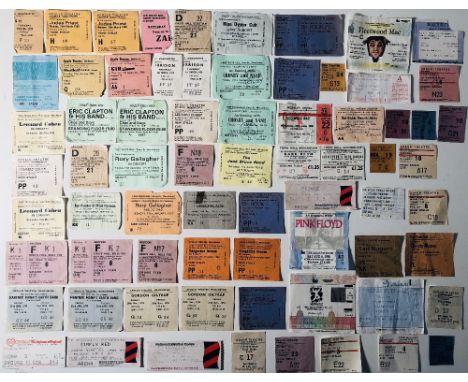 TICKET COLLECTION INC JUDAS PRIEST AND MORE. Approx 70 tickets/ticket stubs, generally for events in/around Manchester circa 
