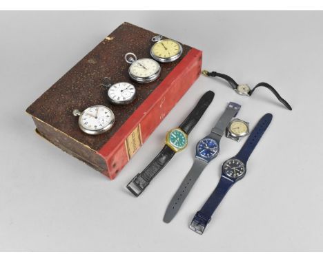 A Collection of Various Vintage and Later Wrist and Pocket Watches to Include Examples by Buren, Sekonda, Opal etc 