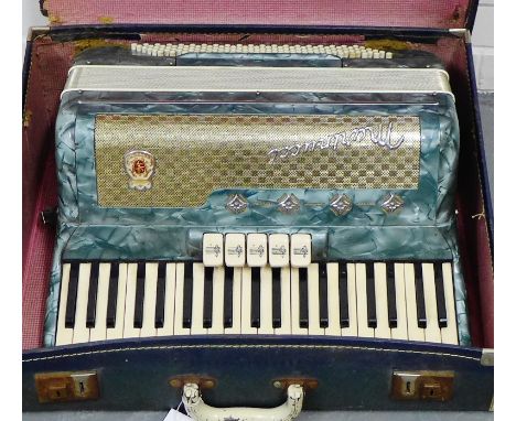A Marinucci accordion and case