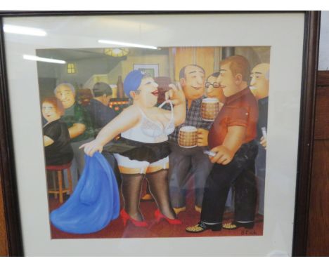 Framed Beryl cook print 