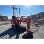 2014 KUBOTA K008-3 1 TONNE MICRO EXCAVATOR – 3377 HOURS