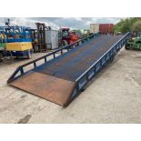 CHASE 10 TON CONTAINER LOADING RAMP - FORKLIFT YARD DOCK RAMP