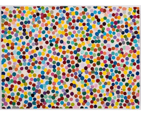 δ Damien Hirst (b. 1965)Until The Beast Dies, 2016, from The CurrencyEnamel paint on paper, 2016, signed, titled, dated, and 