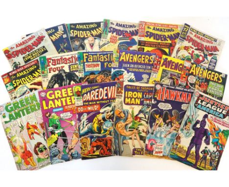 COLLECTION OF 1960's 'DC' AND 'MARVEL' COMICS
titles include 'Batman', 'Superman', 'Justice League of America', 'The Amazing 