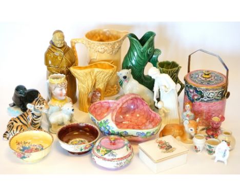 COLLECTION OF DECORATIVE CERAMICS
including Maling, Newhall Boumier Ware, Royal Commemorative, Lomonsov, Wade and Royal Worce