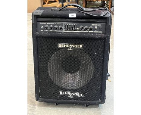 A Behringer BXL3000A 2 channel bass guitar amplifier. Not tested.