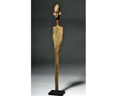 Mali, Malinke/Bamana peoples, early 20th century CE. A wooden puppet with nice proportions; this once would have had articula