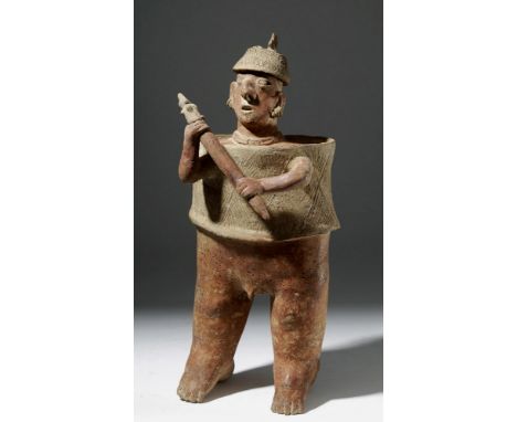 Pre-Columbian, West Mexico, Nayarit, Ixtlan del Rio, ca. 300 BCE to 300 CE. This is a beautiful, large example of one of the 