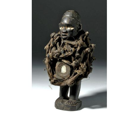 Africa, Democratic Republic of the Congo, Bakongo peoples, ca. 19th century CE. This hand-carved wood power figure, called a 