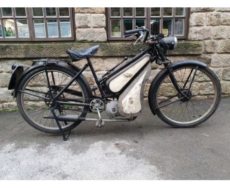 1939 (see text) Excelsior Autobyk, 98 cc. Registration number LXS 791 (non transferrable). Frame number AX/2522. Engine numbe