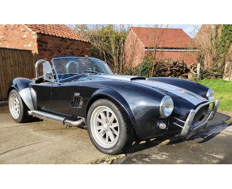 2004 Pilgrim Sumo AC Cobra replica, engine built by Noble Motorsport, 4,658 cc. Registration number G137 YEE. Chassis number 