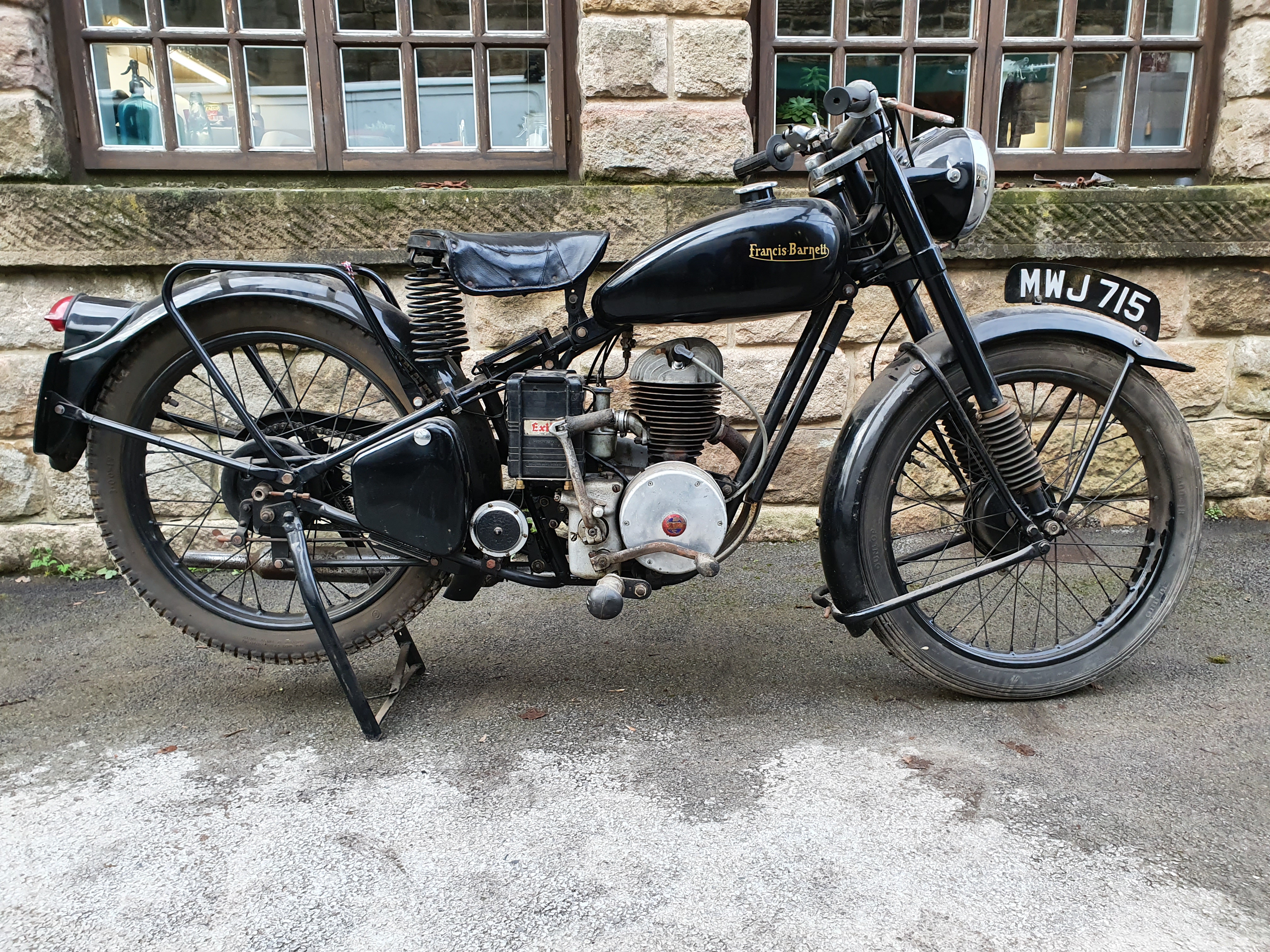 1951 Francis Barnett Falcon 55, 197 cc (see text ...