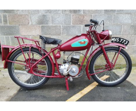 1951 James Comet, 98cc. Registration number MVS 773 (on transferrable), Frame number M 14765 F. Engine number 797 12479 (see 