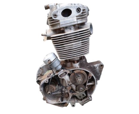 A BSA C15 police engine, 250 cc, number C15 P 25388, c. 1963 -67, with a later alloy barrel and head.  