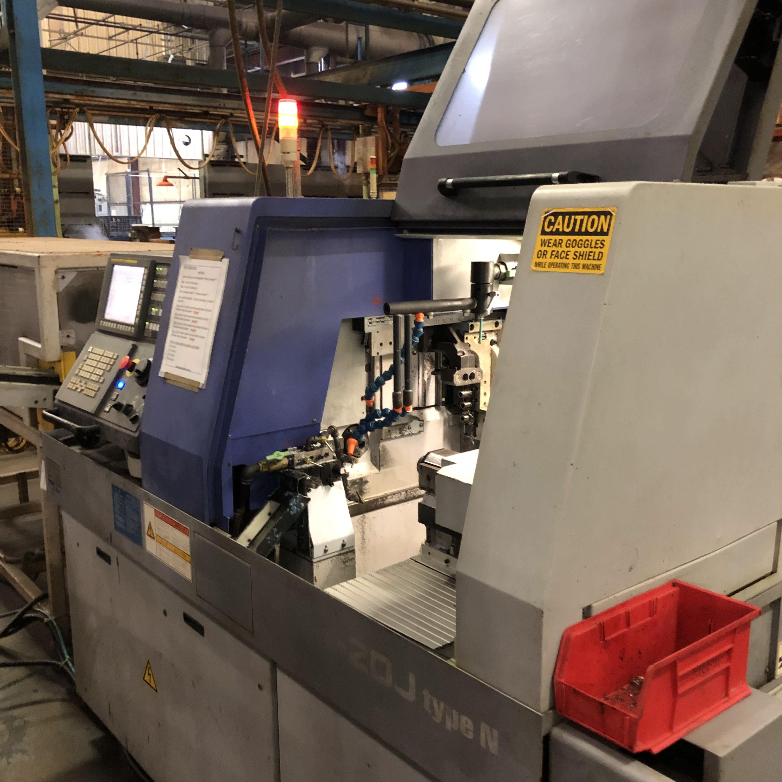 Star S-20J Type N CNC Swiss Screw Machine with Back Working Spindles ...