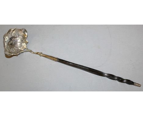 A GEORGE III TODDY LADLE. London 1763 Maker: W.C.
