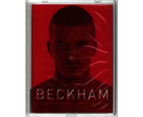 David Beckham Signed and numbered Limited Edition 731 Hardback book with photos in display case. First Edition. In original b