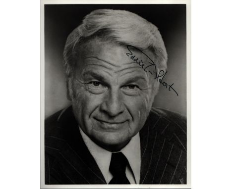 Eddie Albert (1909-2000), American actor. A signed 10x8 inch photo. He was twice nominated for the Academy Award for Best Sup