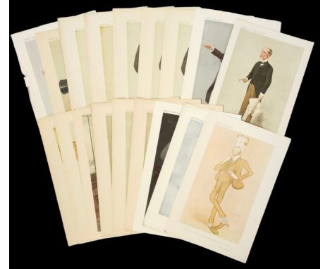 Vanity Fair Print collection of approx 15 Vanity Fair prints with titles of 'The Most Hon. The Marquis of Lansdowne, K.G.' 'F
