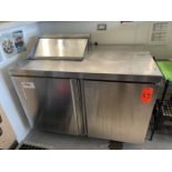 Welbilt Model: 4448NP-6 (S/N: 2006152000023), Prep Table, with Refrigerated Base, 48 in. x 31 in.