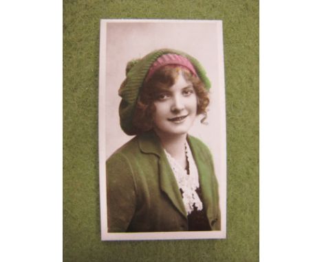 A Kuit Ltd. 'Types of Beauty' Rare Cigarette Card. Very good condition. 