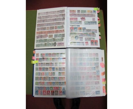 Commonwealth, World with China Sorted by Country in Two Large Stockbooks, condition varies but some better, with extensive Ce
