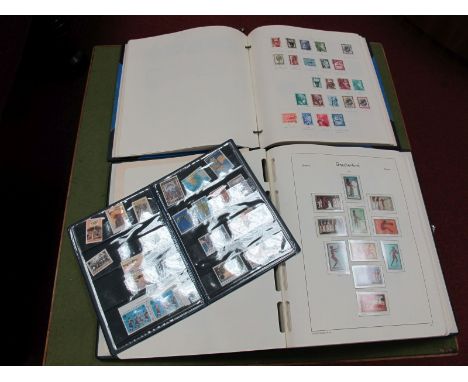 The Stamps of Greece in Two Full Albums, 1861-1960's mint and used, extensive early Hermes and Mercury's, 1926 Air S.G. 408, 