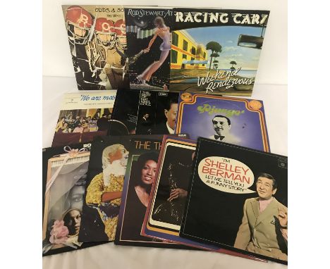 A collection of 12 vintage vinyl LP's to include Rock, Jazz and Comedy. Including: The Who - Odds &amp; Sods (ACB 254) comple
