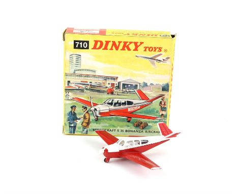 Dinky Toys 710 Beechcraft S35 Bonanza Aircraft, (boxed),