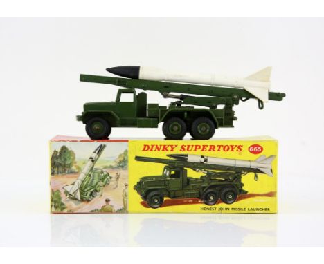 Dinky Toys 665 Honest John Missile Launcher, (boxed),