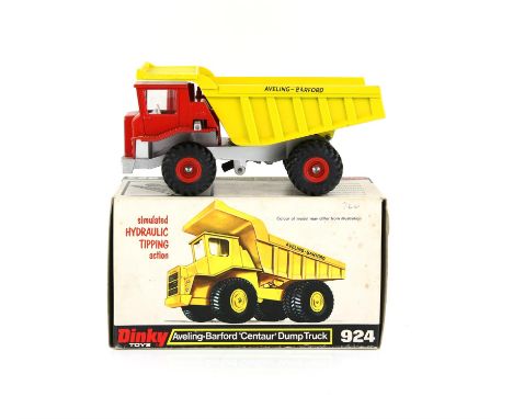 Dinky Toys 924 Aveling-Barford 'Centaur' Dump Truck, (boxed),