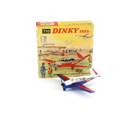 Dinky Toys 710 Beechcraft S 35 Bonanza Aircraft, (boxed),