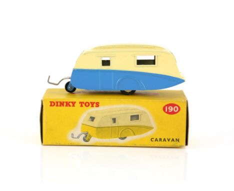 Dinky Toys 190 Caravan, (boxed),