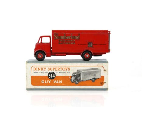 Dinky Supertoys 514 Guy Van 'Slumberland', (boxed),