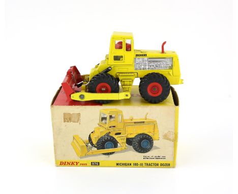 Dinky Toys 976 Michigam 180 - III Tractor Dozer, (boxed),