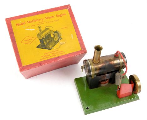 Latimer model L4 stationary steam engine, in red card box, 